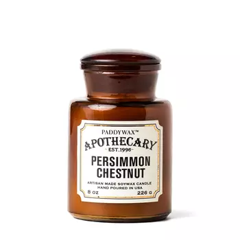 PADDYWAX PADDYWAX Свеча PERSIMMON &amp; CHESTNUT в аптекарской баночке