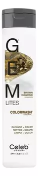 Шампунь для яркости цвета волос Gem Lites Shampoo 244мл: Brown Diamond