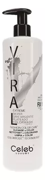 Шампунь для яркости цвета волос Viral Shampoo 739мл: Extreme Silver