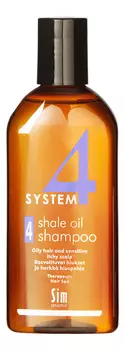 Шампунь для очень жирных волос No4 System 4 Shale Oil Shampoo: Шампунь 215мл