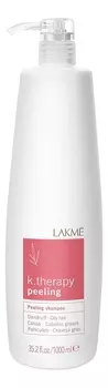 Шампунь против перхоти для жирных волос K.therapy Peeling Shampoo Dandruff Oily Hair: Шампунь 1000мл