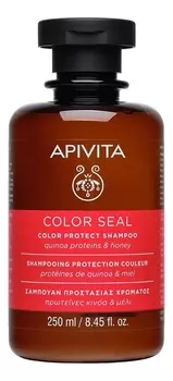 Шампунь для окрашенных волос с протеинами киноа и медом Color Seal Protect Shampoo Quinoa Proteins &amp; Honey: Шампунь 250мл