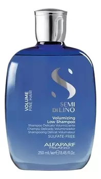 Шампунь для придания объема волосам Semi Di Lino Volumizing Low Shampoo: Шампунь 250мл