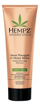 Шампунь для придания объема волосам Sweet Pineapple &amp; Honey Melon Herbal Volumizing Shampoo (ананас и медовая дыня): Шампунь 265мл