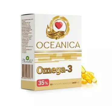Омега-3-35% Океаника капсулы 1400мг 30шт