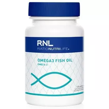 Омега-3 с ЭПК-50%, ДГК-25% RatioNutriLife капсулы 1406мг 120шт