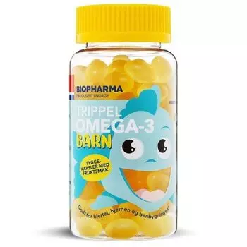 Омега-3 Тройная Barn для детей Pharmatech AS капсулы 710мг 120шт
