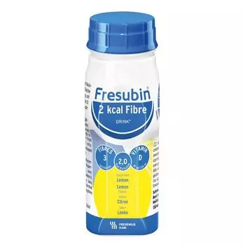 Напиток с пищевыми волокнами вкус лимона 2ккал Fresubin/Фрезубин бут. 200мл 4шт