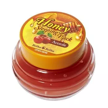 Ночная маска для лица holika holika honey sleeping pack acerola 90 мл