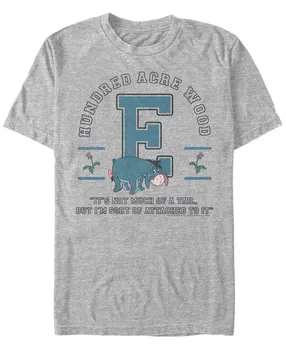 Мужская футболка с коротким рукавом eeyore collegiate Fifth Sun, мульти