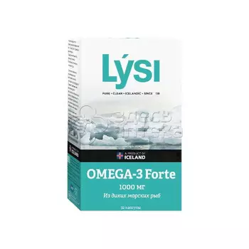 Лиси Омега-3 Форте 620 мг капсулы, 32 шт