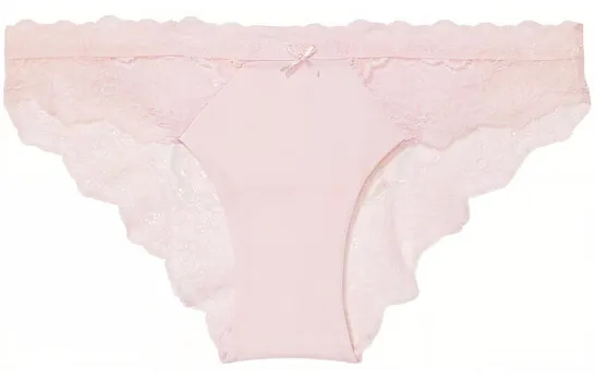 Женские трусы Victoria's Secret, цвет 1 strip (pink)