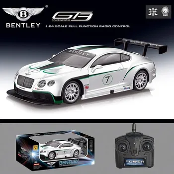 Новая машина Bentley с дистанционным управлением 1:24 масштаба радиоуправляемая машинка игрушка рождественский подарок высокоскоростной внедорожный автомобиль детская игрушка подарок красный