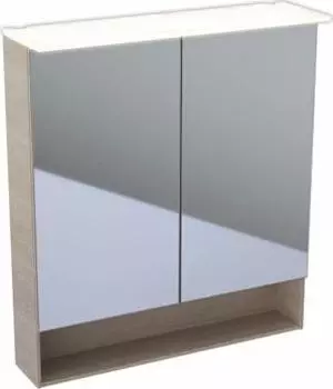 Зеркальный шкаф Geberit Acanto 75 500.645.00.2, дуб мистик