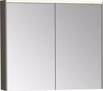 Зеркальный шкаф Vitra Core 80 66911, антрацит глянцевый
