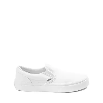 Обувь для скейтбординга Vans Slip-On - Little Kid, белый