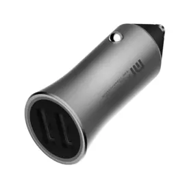 Автомобильный блок питания Xiaomi Car Charger Fast Charge Version (18W) (Gray) (CC05ZM)
