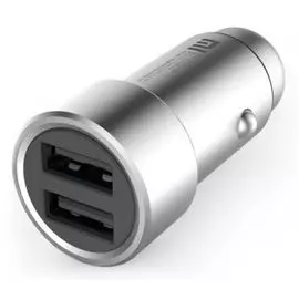 Автомобильный блок питания Xiaomi Mi Car Charger 12-24V/2USB 2.4+2.4A (GDS4048GL) (Black)