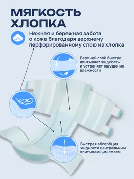 Подгузники для взрослых с маркировкой "EasyLife" серии "Adult Diaper" Размер S (18 шт)