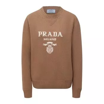 Свитер из шерсти и кашемира Prada