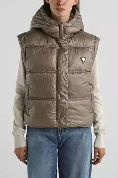 Жилет утепленный с капюшоном Guess