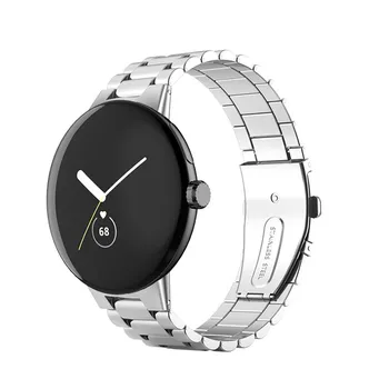 Ремешок для часов из нержавеющей стали для Google Pixel Watch Band Сменный браслет для Google Pixel Watchband Accessories Correa Google Pixel Watch