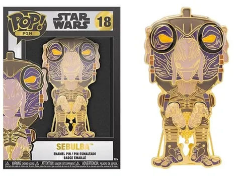 Funko POP! Значок, значок «Звездные войны», Себульба