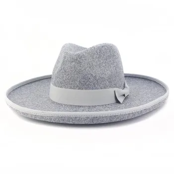Последний дизайн, шляпа Fedora для женщин, очаровательные розовые свадебные украшения, церковные шляпы, зимняя шерстяная панама, джазовая кепка 56-58CM