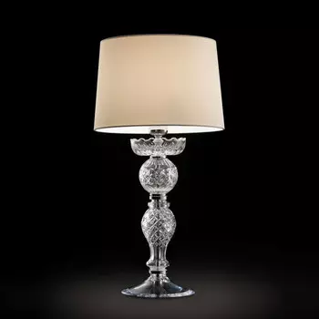 Настольная лампа Italamp 165/LG trasparente/ponge-avorio/C