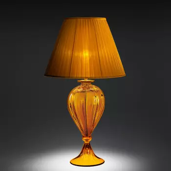 Настольная лампа Italamp 8054/LG ambra/organza-ambra/OA