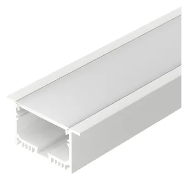 Профиль Arlight SL-LINIA62-F-2500 WHITE+OPAL 021374 с экраном, алюминий