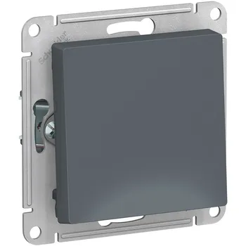 Выключатель с самовозвратом одноклавишный (грифель) Systeme Electric AtlasDesign ATN000715