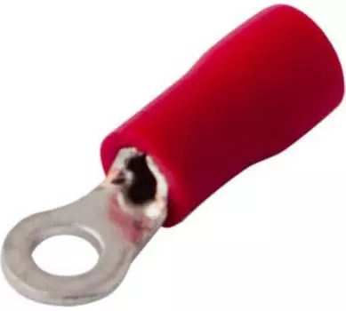 Наконечник Rexant 08-0011 кольцевой изолированный диам. 3.2 мм 0.5-1.5 мм2 (НКи 1.5-3/НКи 1,25-3) красный