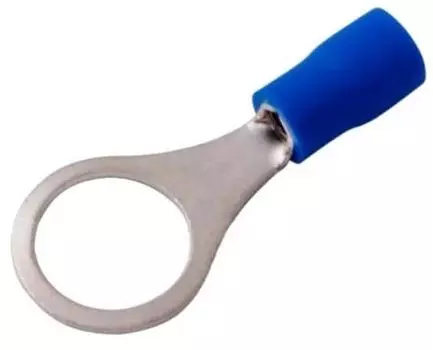 Наконечник Rexant 08-0037-10 кольцевой изолированный диам. 10.5 мм 1.5-2.5 мм2 (НКи 2.5-10) синий (10шт./уп.)