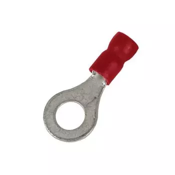 Наконечник с отверстием под винт DKC 2A10P-EE-PVC ПВХ, легкий ввод жилы, 0,25-1,5 кв.мм М10 (д.10,5 мм) (НКИ), "Quadro" (уп/100 шт)