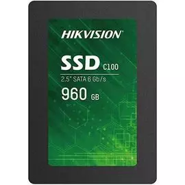 Накопитель SSD 2.5'' HIKVISION HS-SSD-C100/960G C100 960GB SATA 6Gb/s TLC 520/400MB/s IOPS 50K/30K MTBF 2M 7mm