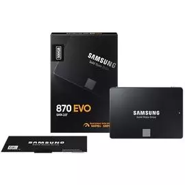 Накопитель SSD 2.5'' Samsung MZ-77E500B/KR 870 EVO 500GB SATA 6Gb/s V-NAND 3bit MLC 560/530MB/s IOPS 98K/88K MTBF 1.5M