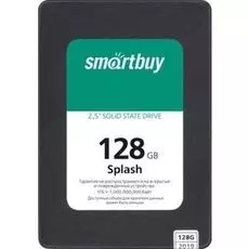 Накопитель SSD 2.5'' SmartBuy SBSSD-128GT-MX902-25S3 Splash 128GB SATA 6Gb/s TLC 560/500MB/s IOPS 88K/78K MTBF 1.5M 7mm