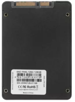 Накопитель SSD 2.5'' AMD R5SL128G Radeon R5 128GB SATA 6Gb/s 3D TLC 530/445MB/s RTL