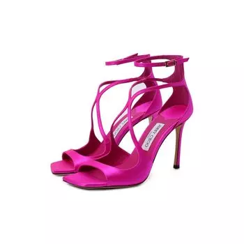 Текстильные босоножки Azia 95 Jimmy Choo