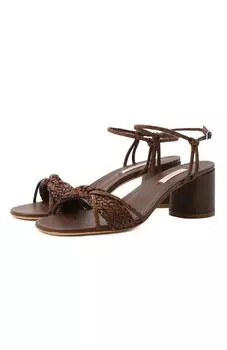 Текстильные босоножки Marbella Cleo Casadei