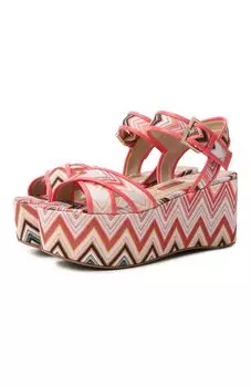 Текстильные босоножки Missoni