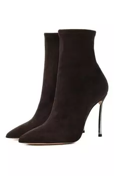 Текстильные ботильоны Blade Casadei
