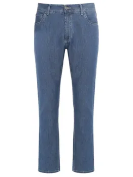 Джинсы slim fit хлопковые CESARE ATTOLINI