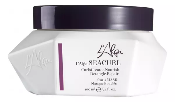Увлажняющая маска для вьющихся волос Seacurl Curls Mask: Маска 100мл