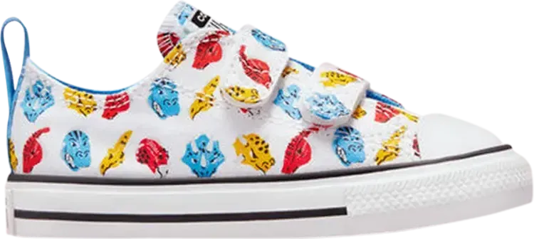 Кроссовки Converse Chuck Taylor All Star Low Easy-On TD Dino Daze, белый