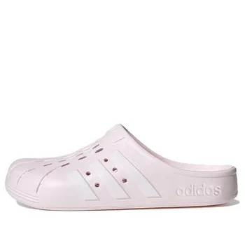 Тапочки adilette clog 'almost pink' Adidas, розовый