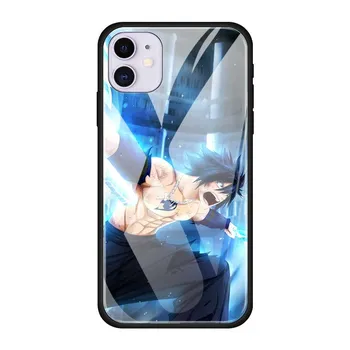 Чехол из закаленного стекла для iPhone 12 Mini 11 12 Pro Max 7 8 XR SE X XS MAX 6 6s 7 8 Plus 11 Pro Fairy Tail Erza Natsu чехол для телефона iPhone 12