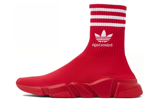 Мужские кроссовки Balenciaga X Adidas Speed Trainer, красный