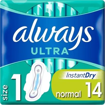 Гигиенические прокладки Always Ultra Normal с крылышками, размер 1